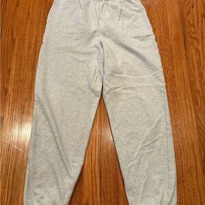 American Eagle Outfitters Light Gray Joggers